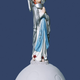 Illustration for article titled Statues of the Virgin Mary transformed into saintly superheroes
